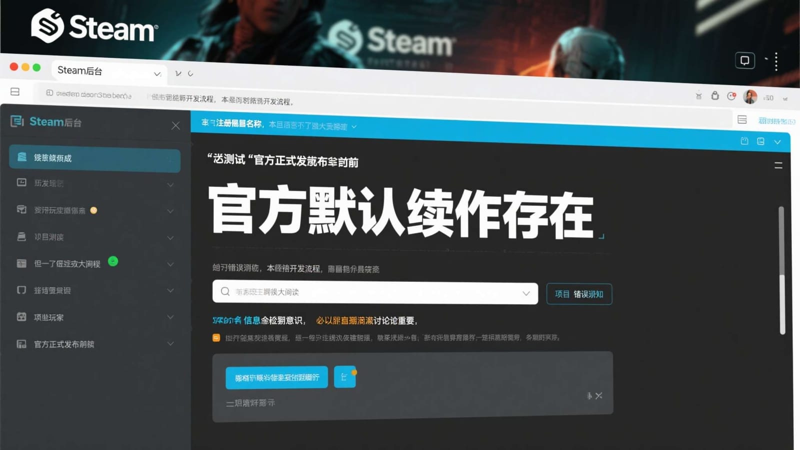 模拟试玩界面